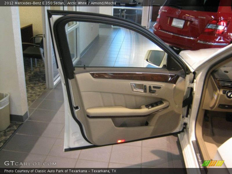 Arctic White / Almond/Mocha 2012 Mercedes-Benz E 350 Sedan