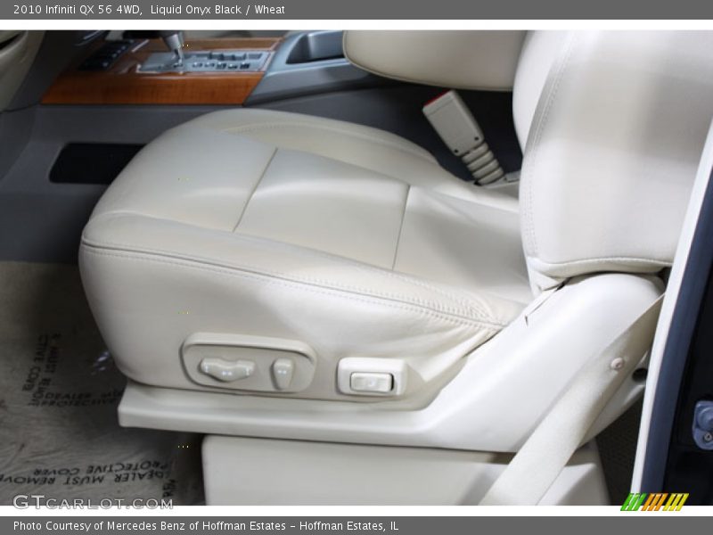 Liquid Onyx Black / Wheat 2010 Infiniti QX 56 4WD