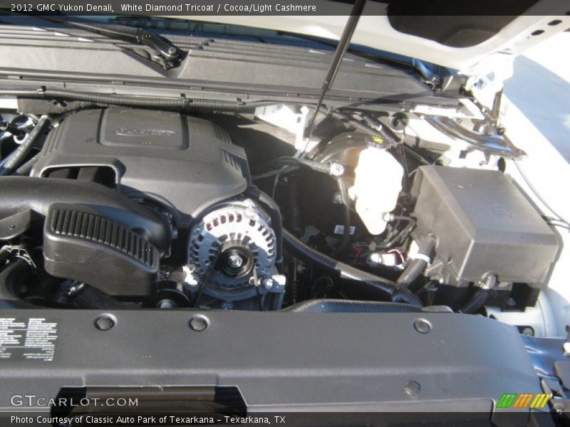  2012 Yukon Denali Engine - 6.2 Liter Flex-Fuel OHV 16-Valve VVT Vortec V8