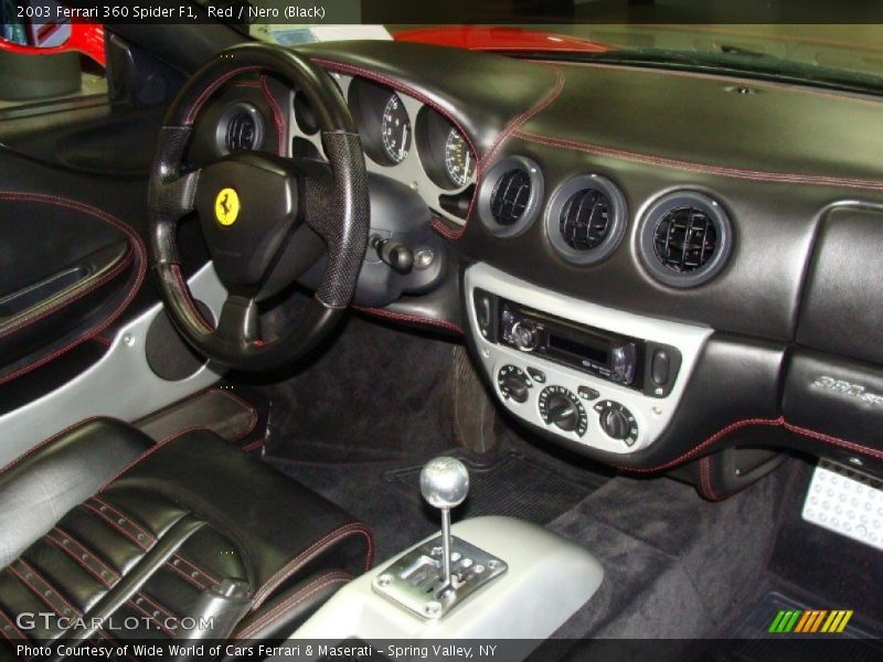 Dashboard of 2003 360 Spider F1