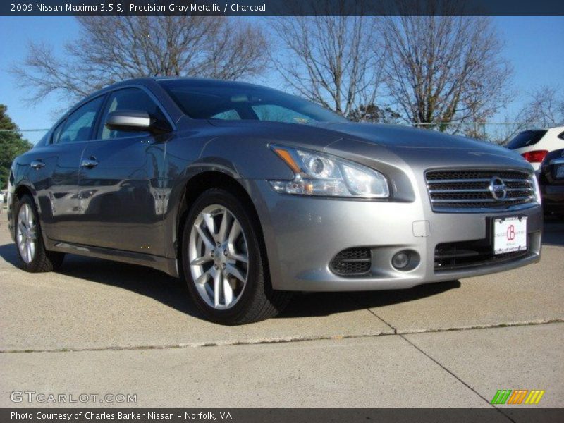 Precision Gray Metallic / Charcoal 2009 Nissan Maxima 3.5 S
