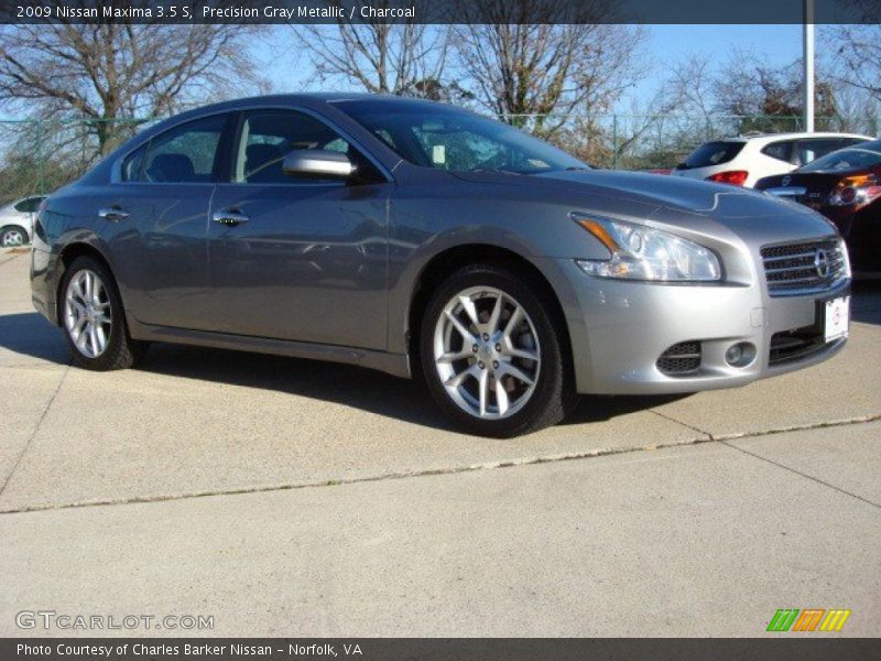 Precision Gray Metallic / Charcoal 2009 Nissan Maxima 3.5 S