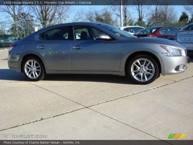 Precision Gray Metallic / Charcoal 2009 Nissan Maxima 3.5 S