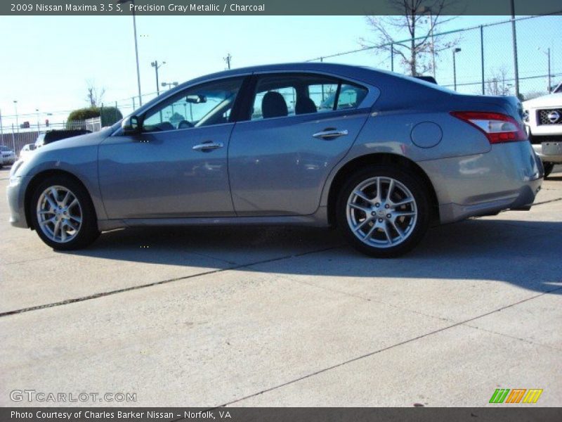 Precision Gray Metallic / Charcoal 2009 Nissan Maxima 3.5 S