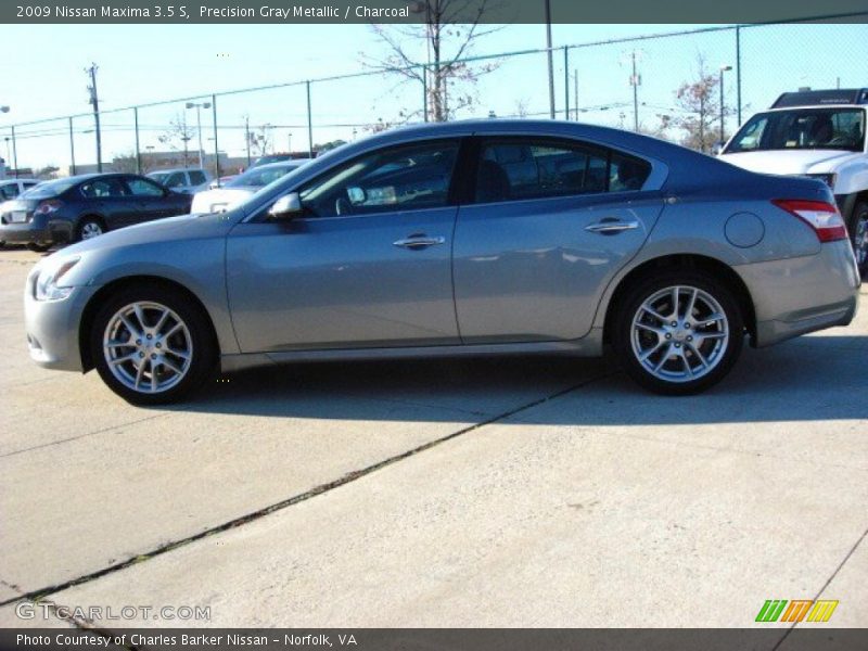 Precision Gray Metallic / Charcoal 2009 Nissan Maxima 3.5 S