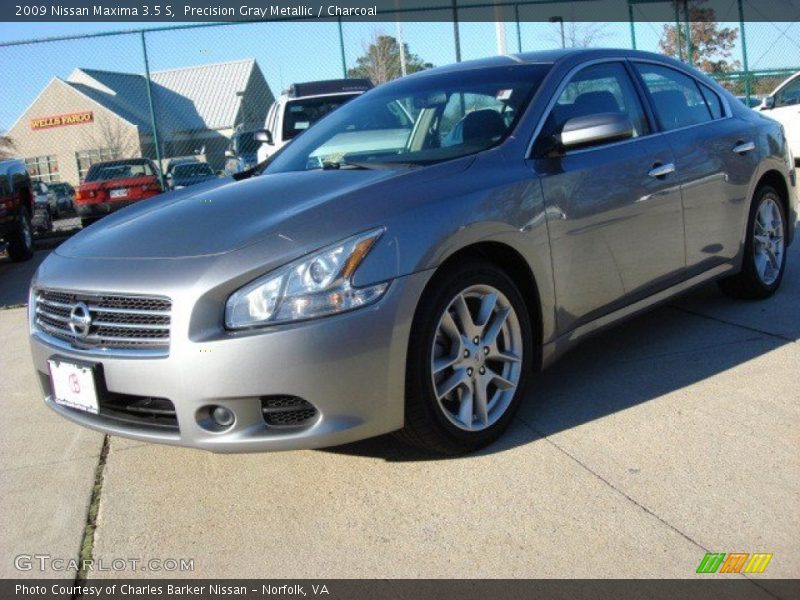 Precision Gray Metallic / Charcoal 2009 Nissan Maxima 3.5 S