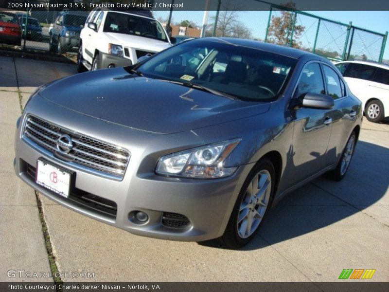 Precision Gray Metallic / Charcoal 2009 Nissan Maxima 3.5 S
