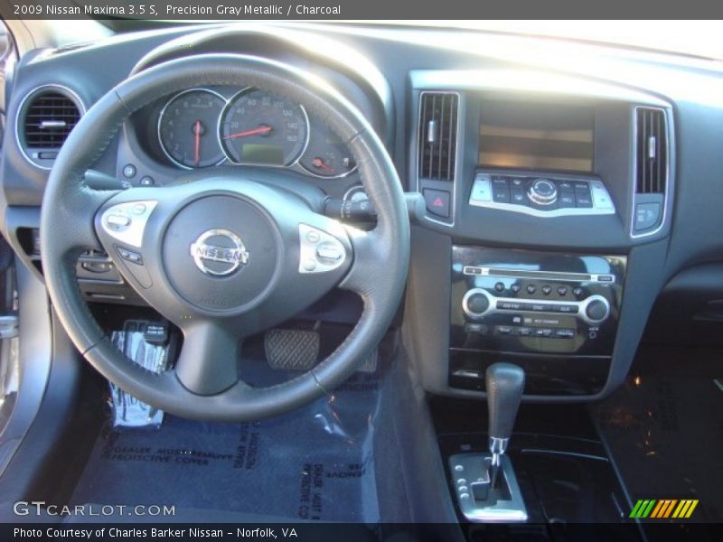 Precision Gray Metallic / Charcoal 2009 Nissan Maxima 3.5 S