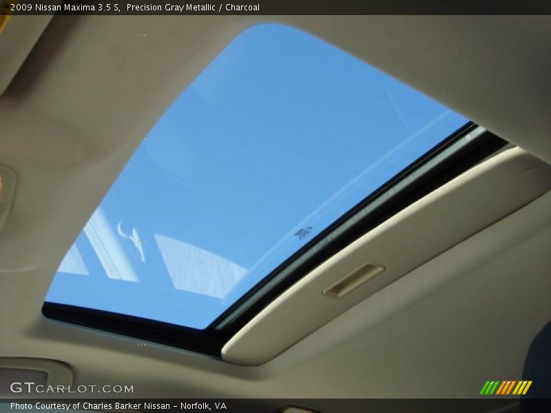 Precision Gray Metallic / Charcoal 2009 Nissan Maxima 3.5 S