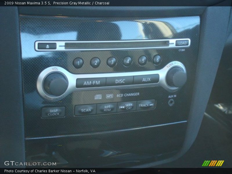 Precision Gray Metallic / Charcoal 2009 Nissan Maxima 3.5 S