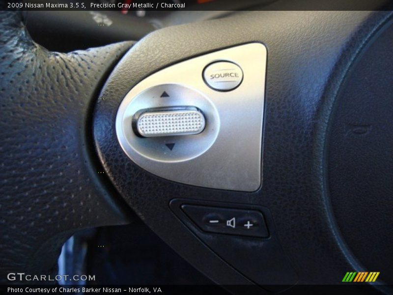 Precision Gray Metallic / Charcoal 2009 Nissan Maxima 3.5 S