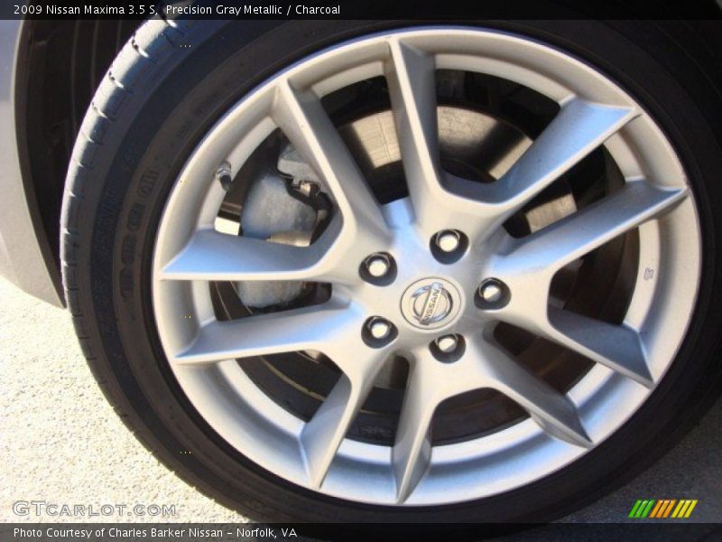 Precision Gray Metallic / Charcoal 2009 Nissan Maxima 3.5 S