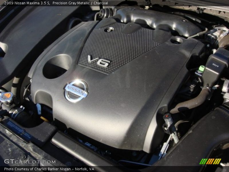 Precision Gray Metallic / Charcoal 2009 Nissan Maxima 3.5 S