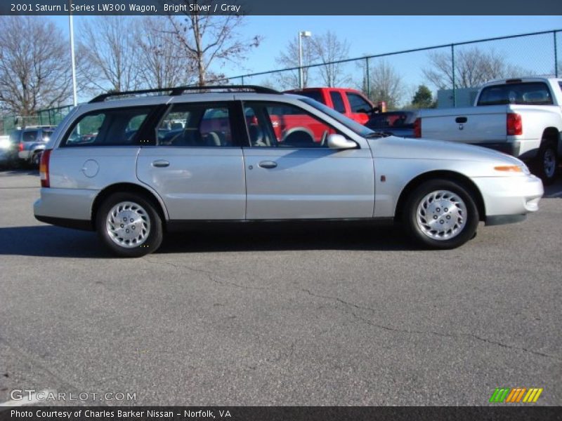Bright Silver / Gray 2001 Saturn L Series LW300 Wagon