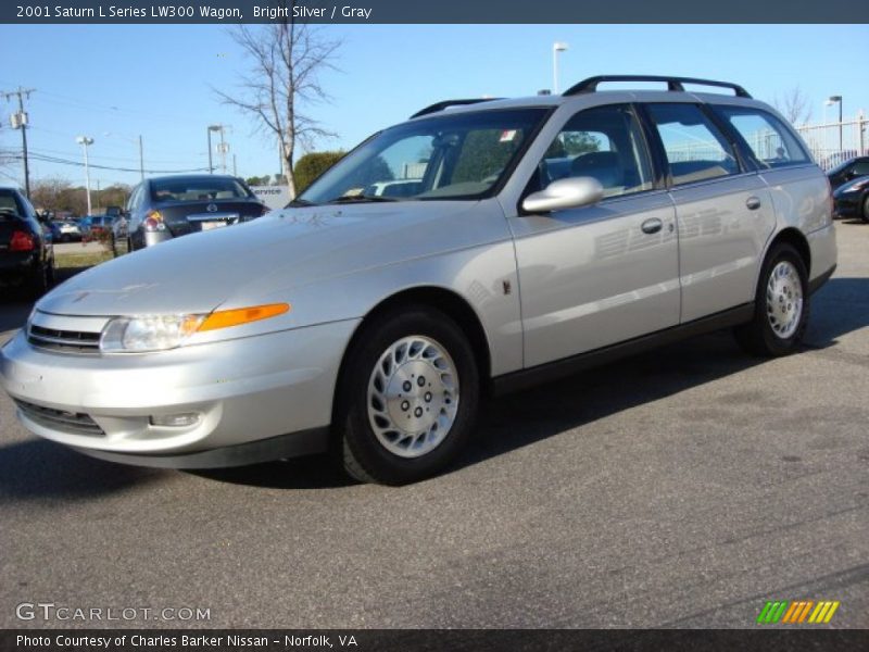 Bright Silver / Gray 2001 Saturn L Series LW300 Wagon