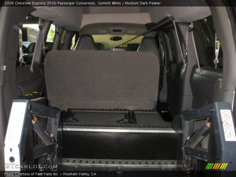 Summit White / Medium Dark Pewter 2006 Chevrolet Express 3500 Passenger Conversion