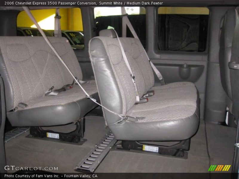 Summit White / Medium Dark Pewter 2006 Chevrolet Express 3500 Passenger Conversion