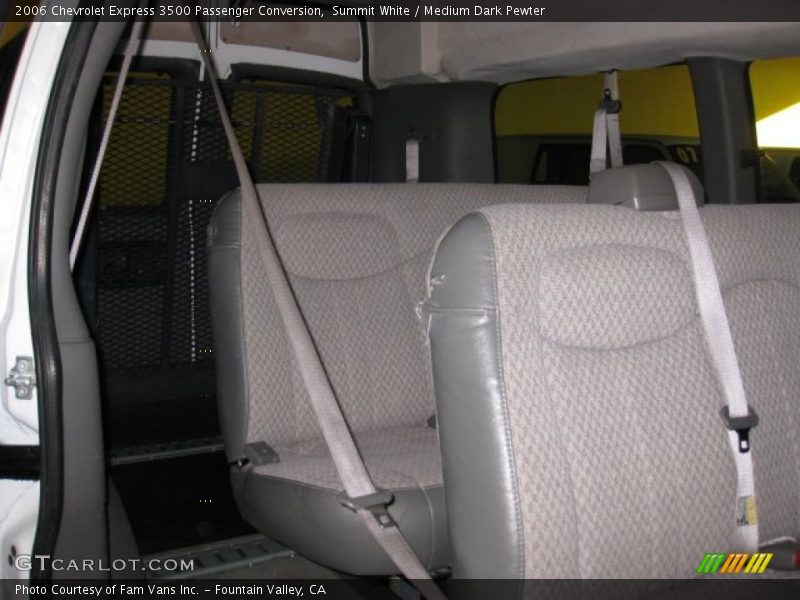 Summit White / Medium Dark Pewter 2006 Chevrolet Express 3500 Passenger Conversion