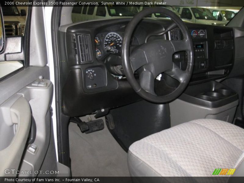 Summit White / Medium Dark Pewter 2006 Chevrolet Express 3500 Passenger Conversion