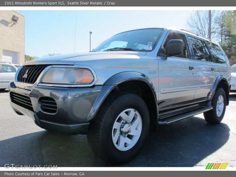 Seattle Silver Metallic / Gray 2001 Mitsubishi Montero Sport XLS