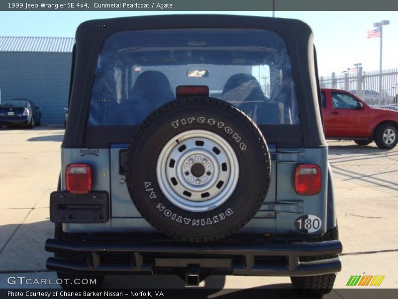 Gunmetal Pearlcoat / Agate 1999 Jeep Wrangler SE 4x4