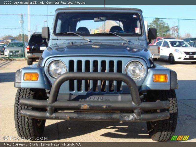 Gunmetal Pearlcoat / Agate 1999 Jeep Wrangler SE 4x4