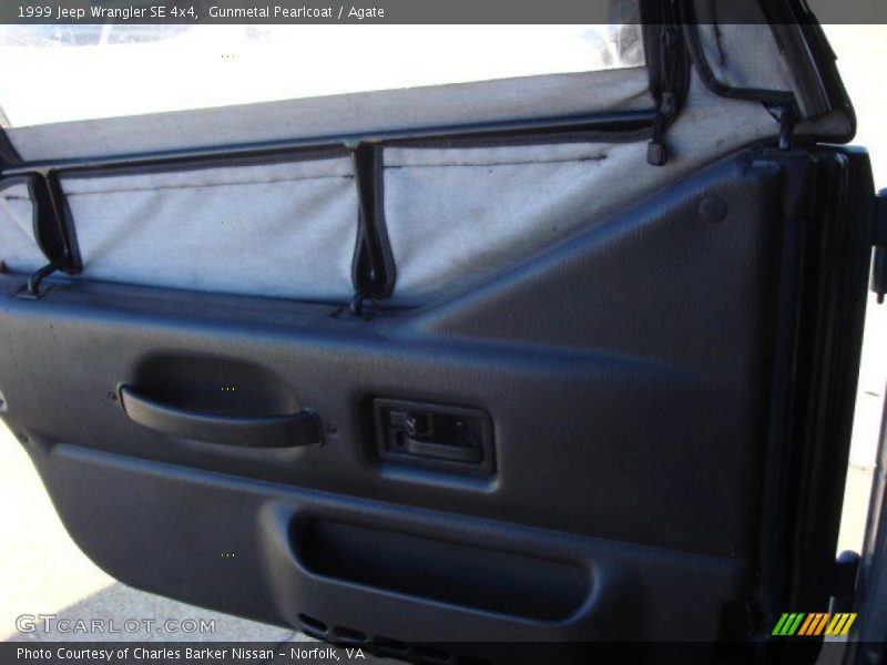 Gunmetal Pearlcoat / Agate 1999 Jeep Wrangler SE 4x4
