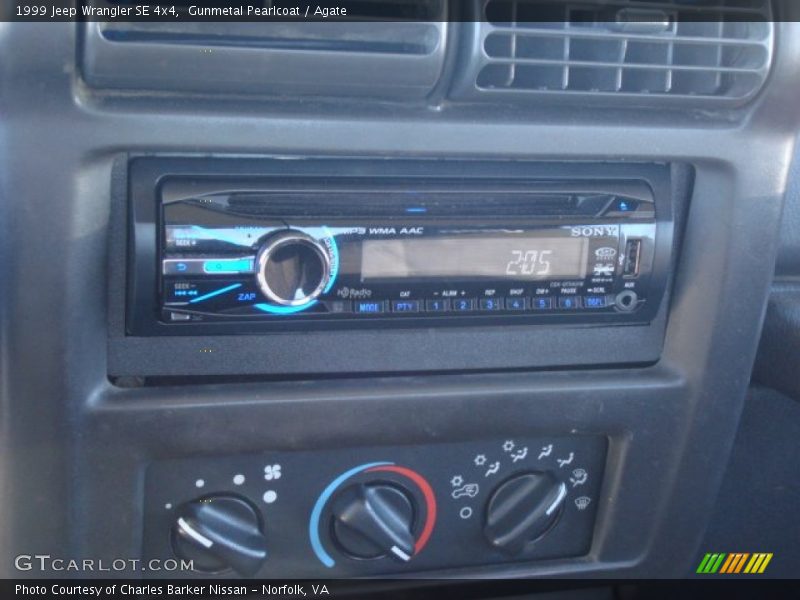 Gunmetal Pearlcoat / Agate 1999 Jeep Wrangler SE 4x4