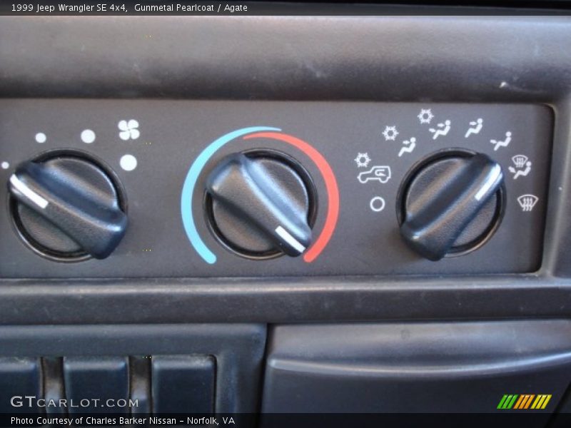 Gunmetal Pearlcoat / Agate 1999 Jeep Wrangler SE 4x4