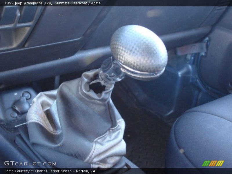 Gunmetal Pearlcoat / Agate 1999 Jeep Wrangler SE 4x4