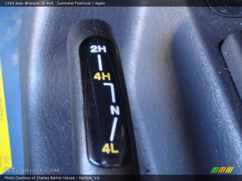 Gunmetal Pearlcoat / Agate 1999 Jeep Wrangler SE 4x4