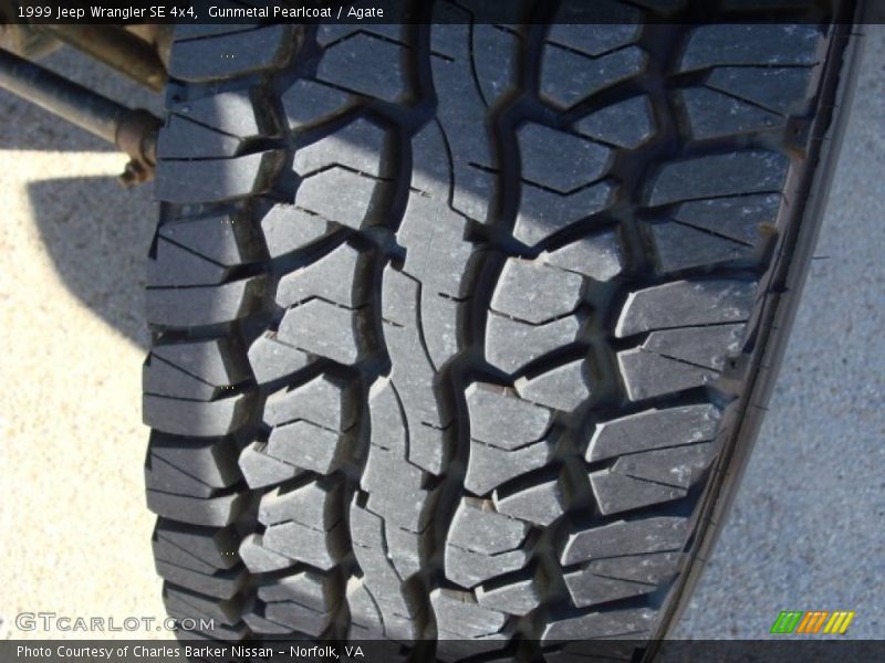 Gunmetal Pearlcoat / Agate 1999 Jeep Wrangler SE 4x4