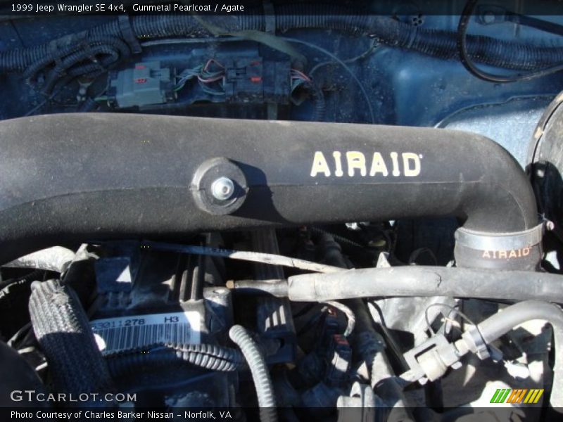 Gunmetal Pearlcoat / Agate 1999 Jeep Wrangler SE 4x4