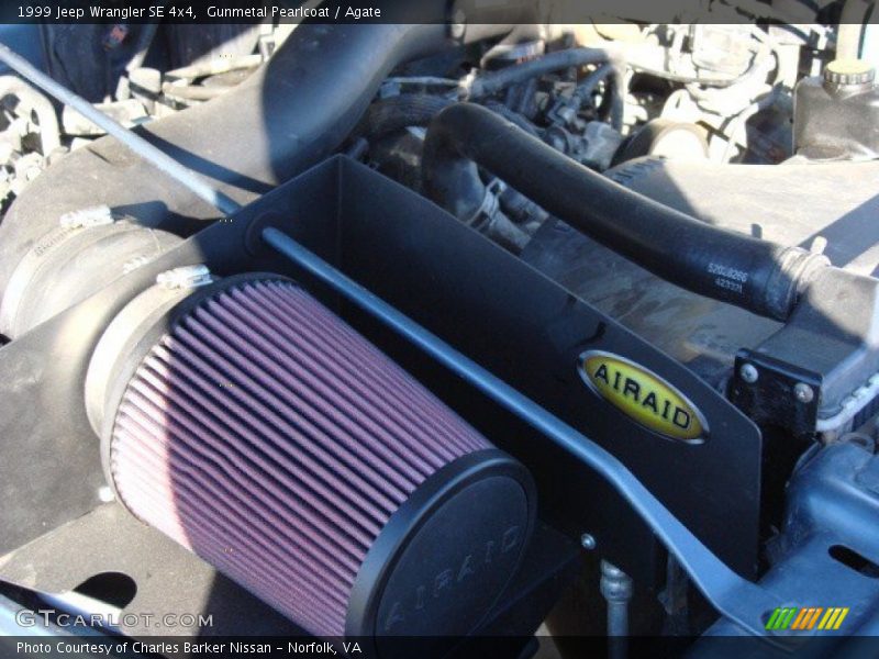 Gunmetal Pearlcoat / Agate 1999 Jeep Wrangler SE 4x4