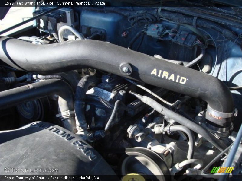 Gunmetal Pearlcoat / Agate 1999 Jeep Wrangler SE 4x4