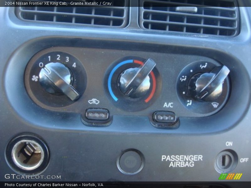 Granite Metallic / Gray 2004 Nissan Frontier XE King Cab