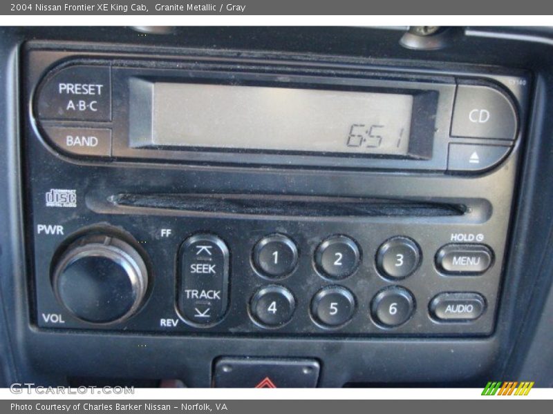 Granite Metallic / Gray 2004 Nissan Frontier XE King Cab