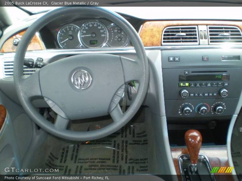 Glacier Blue Metallic / Gray 2005 Buick LaCrosse CX