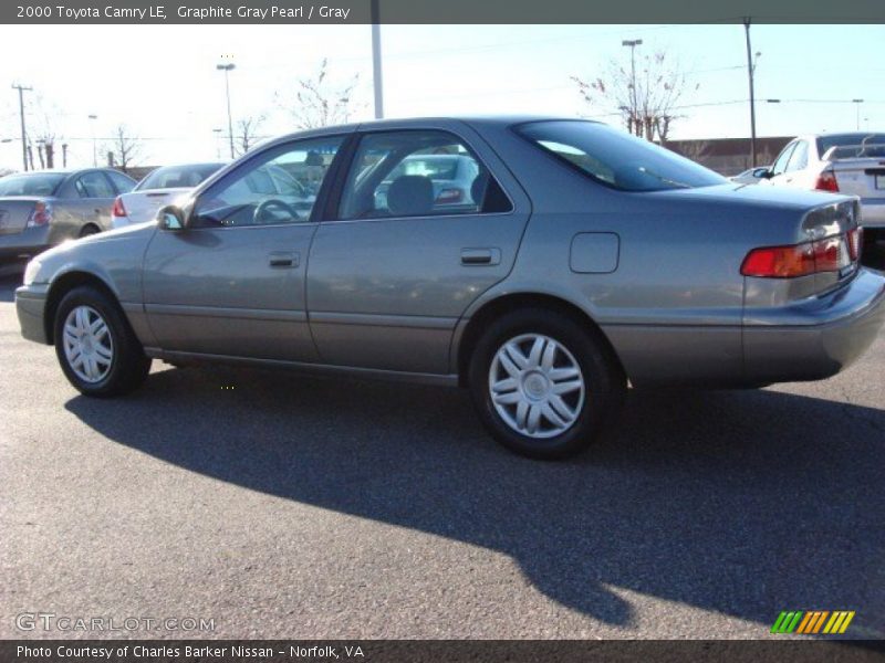 Graphite Gray Pearl / Gray 2000 Toyota Camry LE