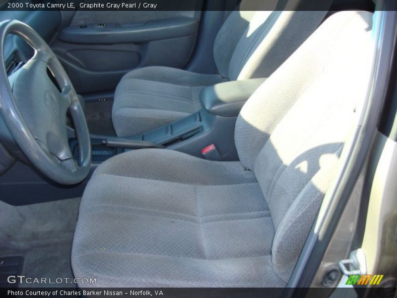 Graphite Gray Pearl / Gray 2000 Toyota Camry LE