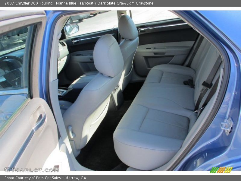 Marine Blue Pearlcoat / Dark Slate Gray/Light Graystone 2007 Chrysler 300 Touring