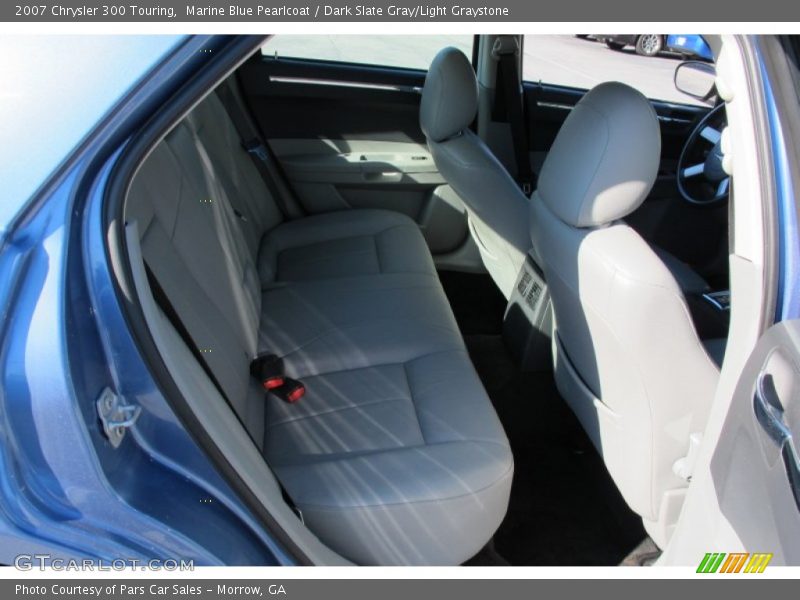 Marine Blue Pearlcoat / Dark Slate Gray/Light Graystone 2007 Chrysler 300 Touring