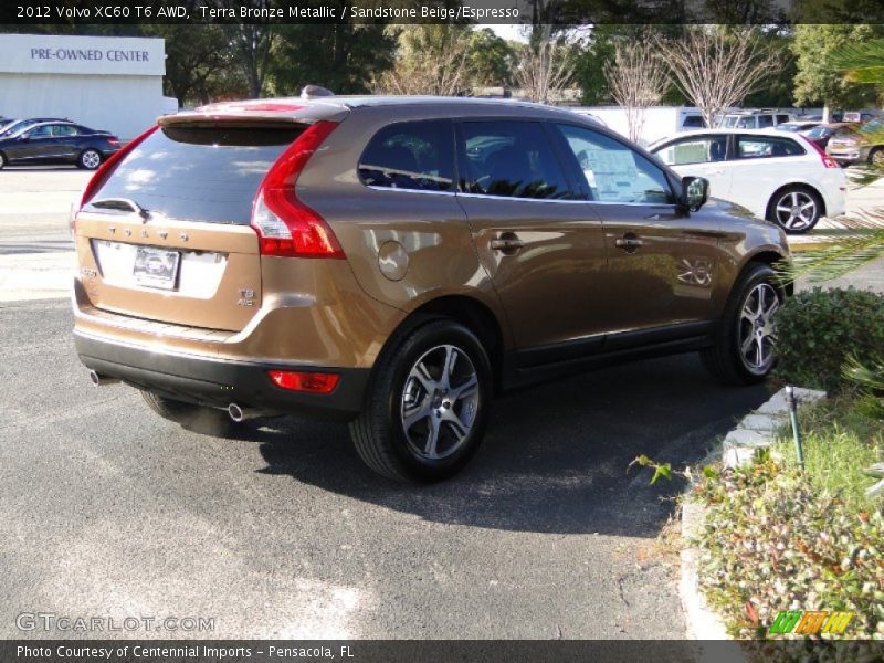 Terra Bronze Metallic / Sandstone Beige/Espresso 2012 Volvo XC60 T6 AWD
