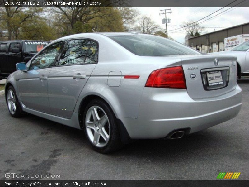 Alabaster Silver Metallic / Ebony 2006 Acura TL 3.2