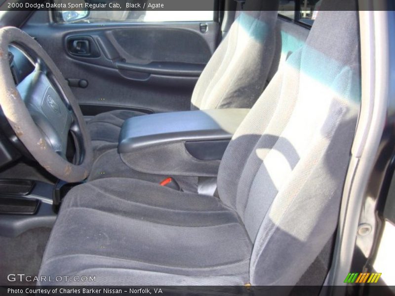 Black / Agate 2000 Dodge Dakota Sport Regular Cab
