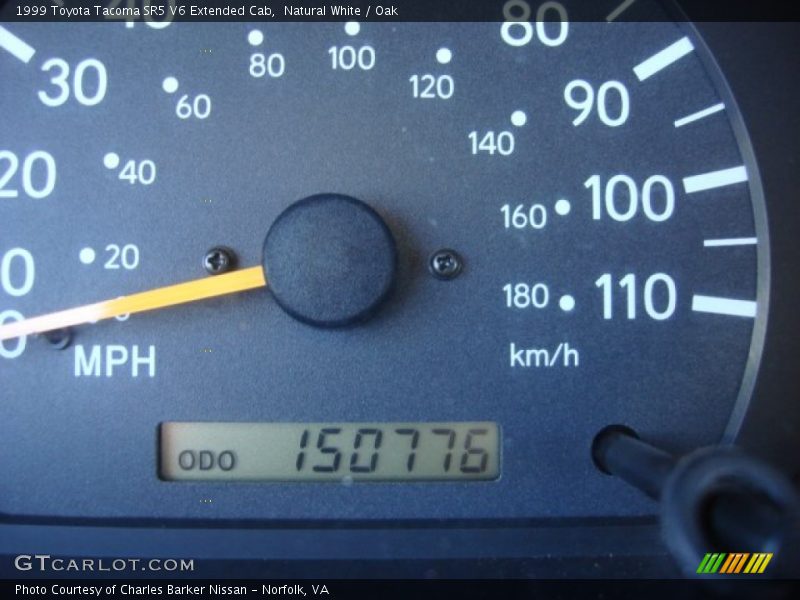 Natural White / Oak 1999 Toyota Tacoma SR5 V6 Extended Cab