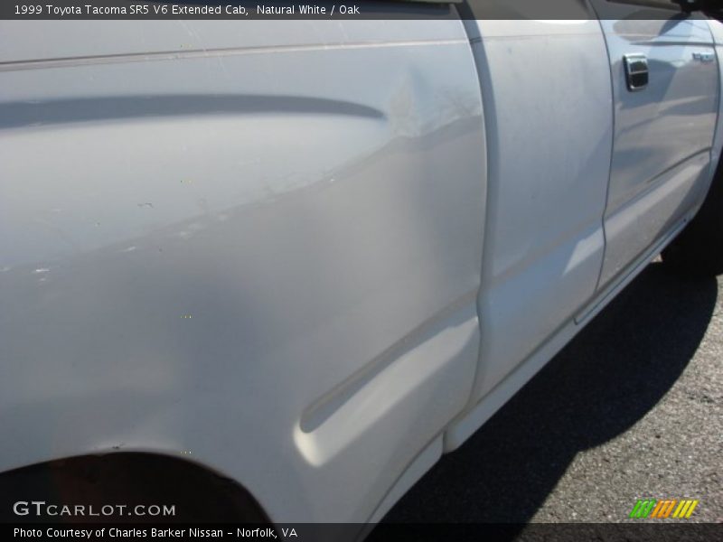 Natural White / Oak 1999 Toyota Tacoma SR5 V6 Extended Cab