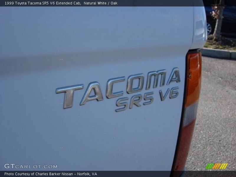 Natural White / Oak 1999 Toyota Tacoma SR5 V6 Extended Cab