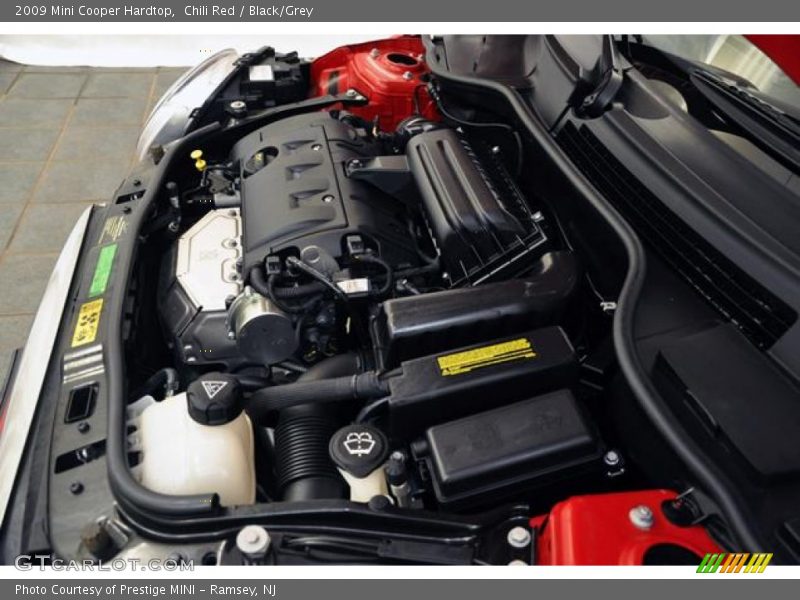 Chili Red / Black/Grey 2009 Mini Cooper Hardtop