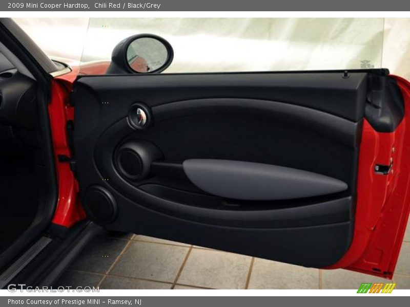 Chili Red / Black/Grey 2009 Mini Cooper Hardtop